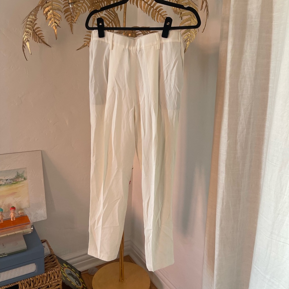 Brunello Cucinelli white trouser Sz 2